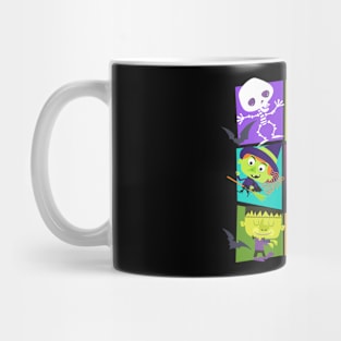 halloween monsters Mug